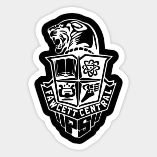 Fawcett Central School Logo Sticker